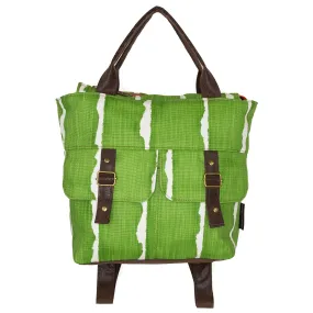 Amber Backpack Premier: Green Stripe