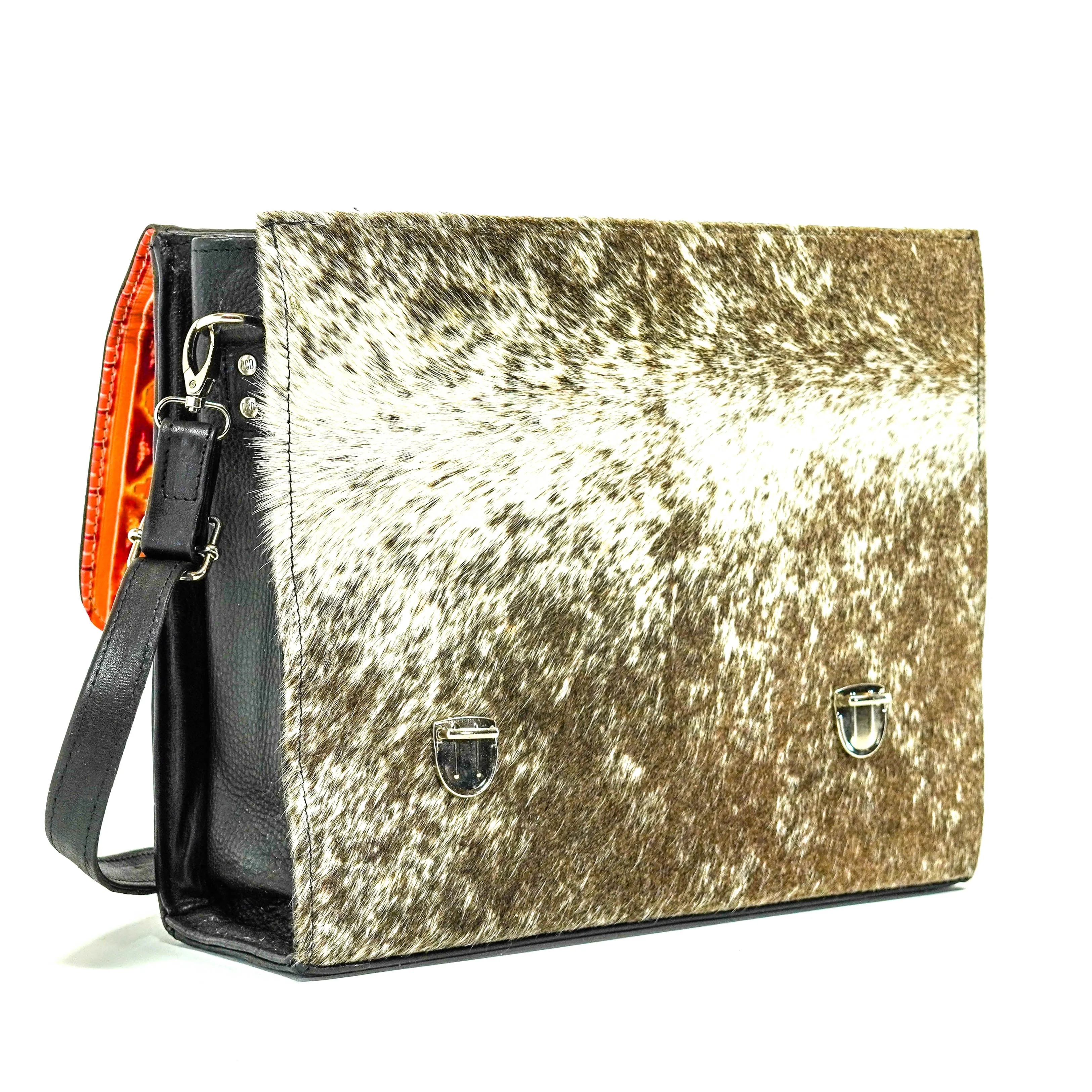 Briefcase - Brindle w/ Great Plains Navajo