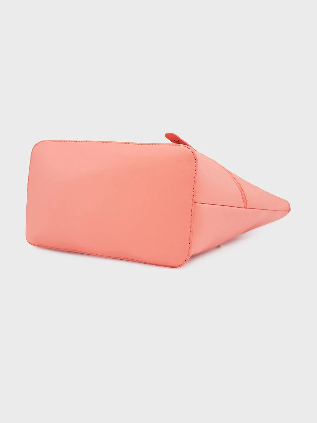 Caprese Nancy Tote Large Coral
