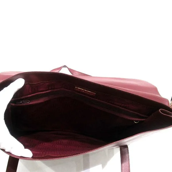 Cartier Must Line Bordeaux Leather Briefcase