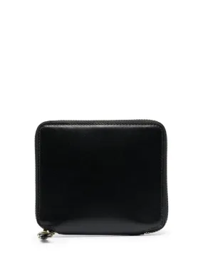 Classic Print Polka Dot Zip Around Wallet