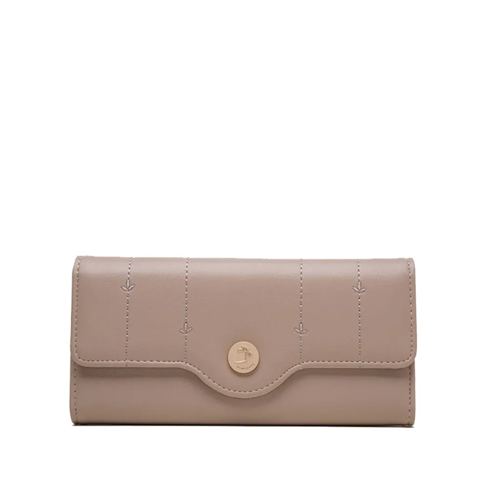 Coin Pocket - Elegant Trifold Leather Wallet