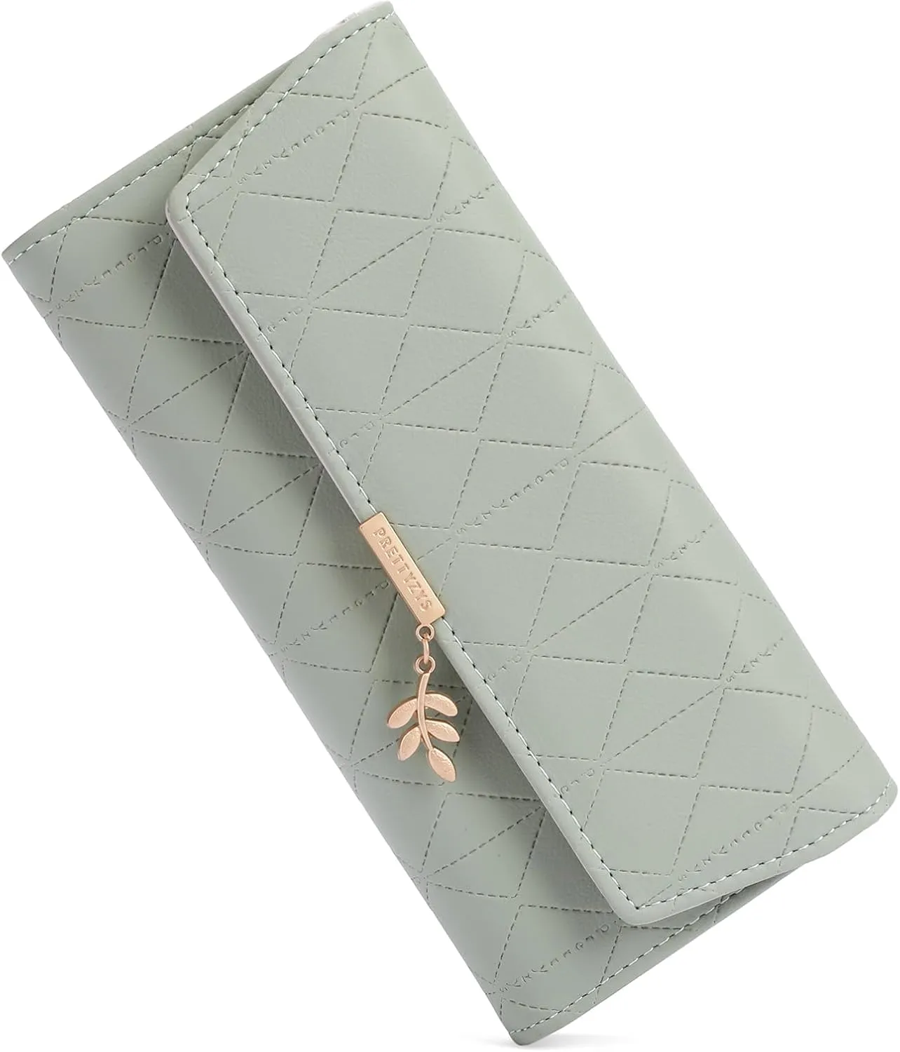 FALAN MULE Women's Purse in Long Format, Large Wallet for Women, PU Leather with 9 Card Slots, Long Purse, Women's Purse Large with Zip, Coin Compartment and Many Compartments, Clutch Bag