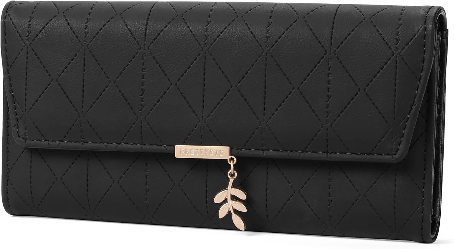 FALAN MULE Women's Purse in Long Format, Large Wallet for Women, PU Leather with 9 Card Slots, Long Purse, Women's Purse Large with Zip, Coin Compartment and Many Compartments, Clutch Bag