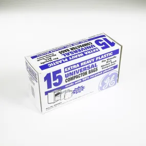GE WX60X1 Compactor Bags 15 Pack