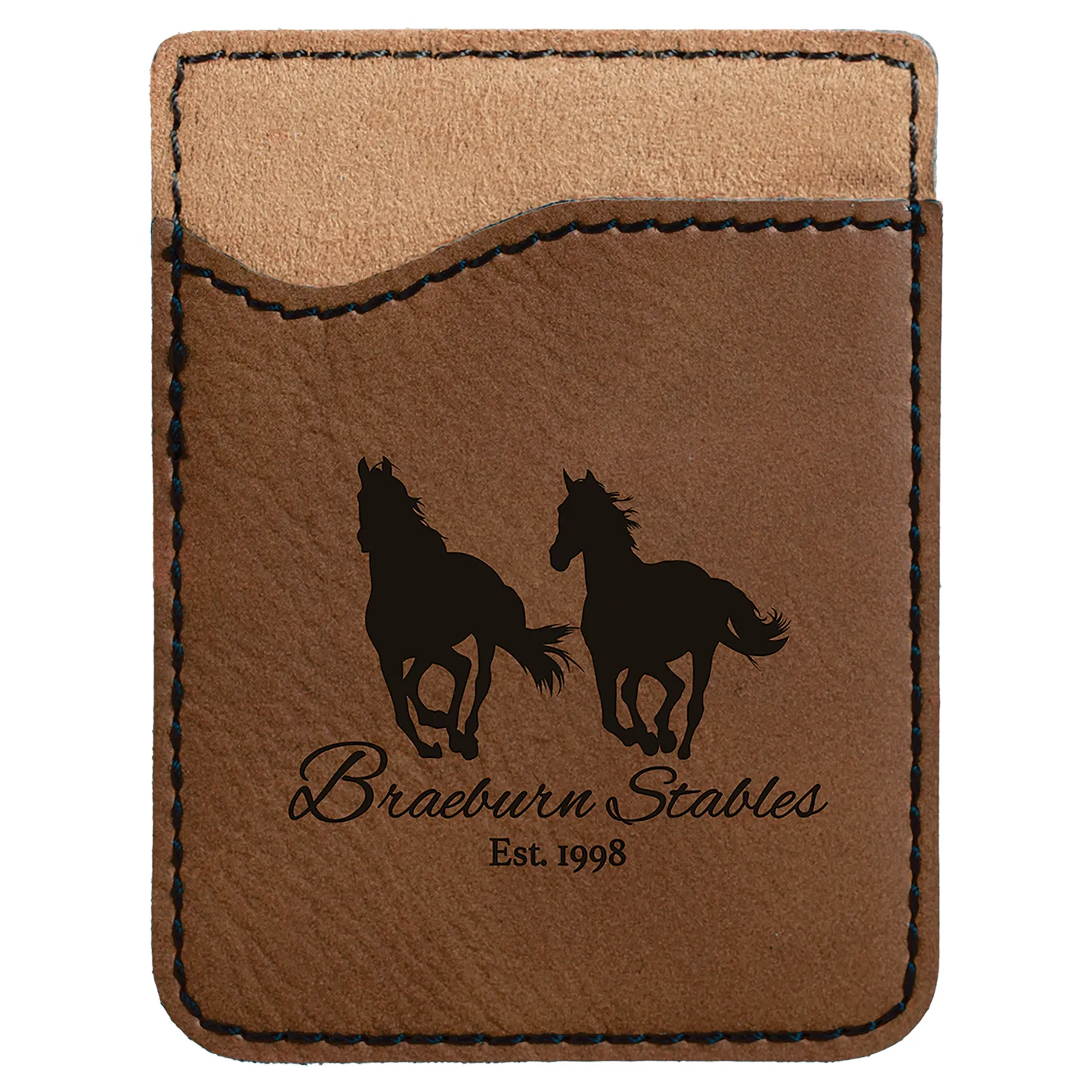 Leatherette Phone Wallet