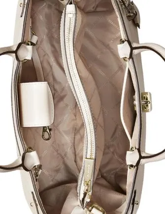 Michael Michael Kors Gramercy Chain Embossed Leather Satchel