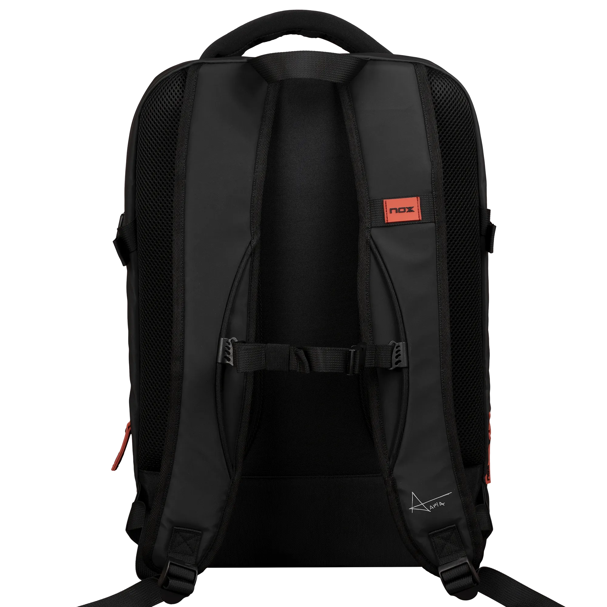 Nox Luxury Open Series Backpack Black Red