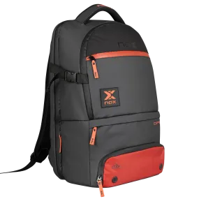 Nox Luxury Open Series Backpack Black Red