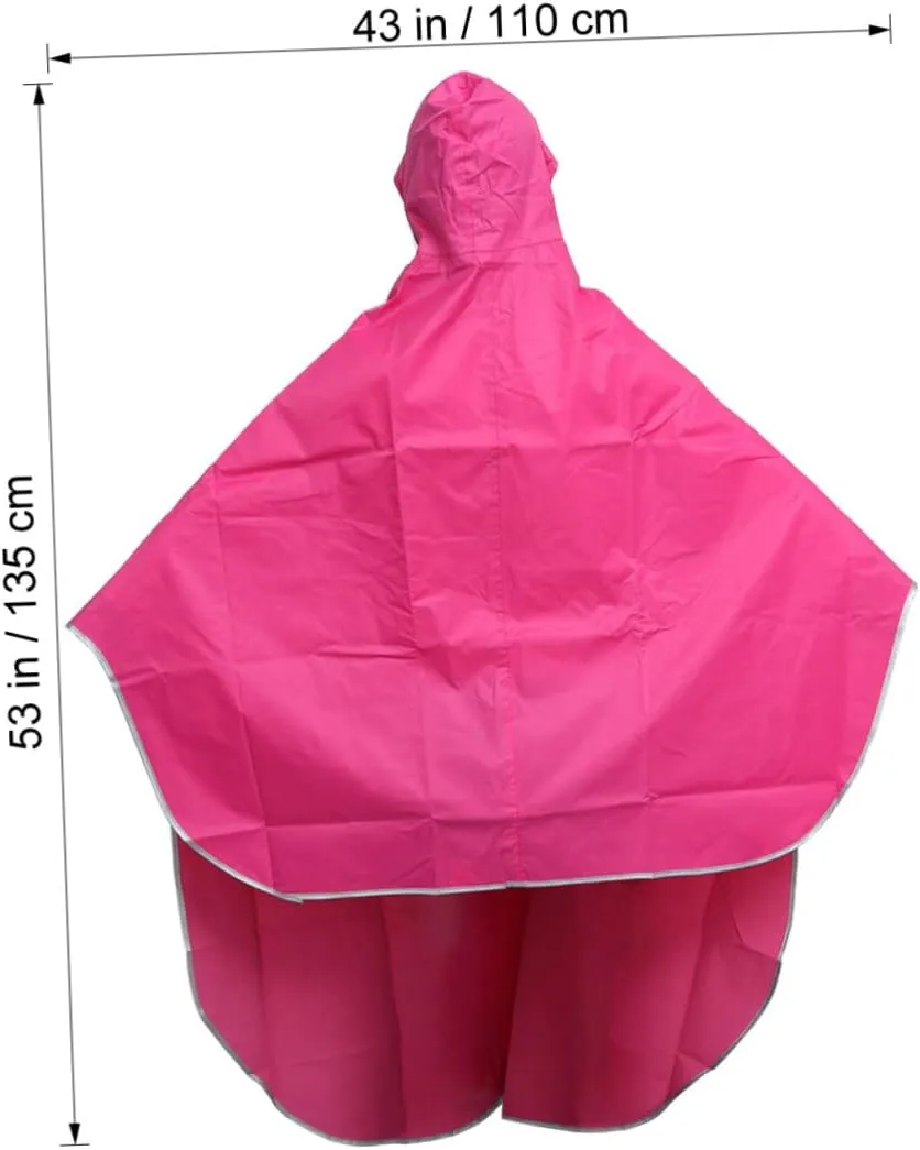 Raincoat Bike Poncho Wheelchair Ponchos Adults Waterproof Capes Compact Rain Jacket Women Rain Riding