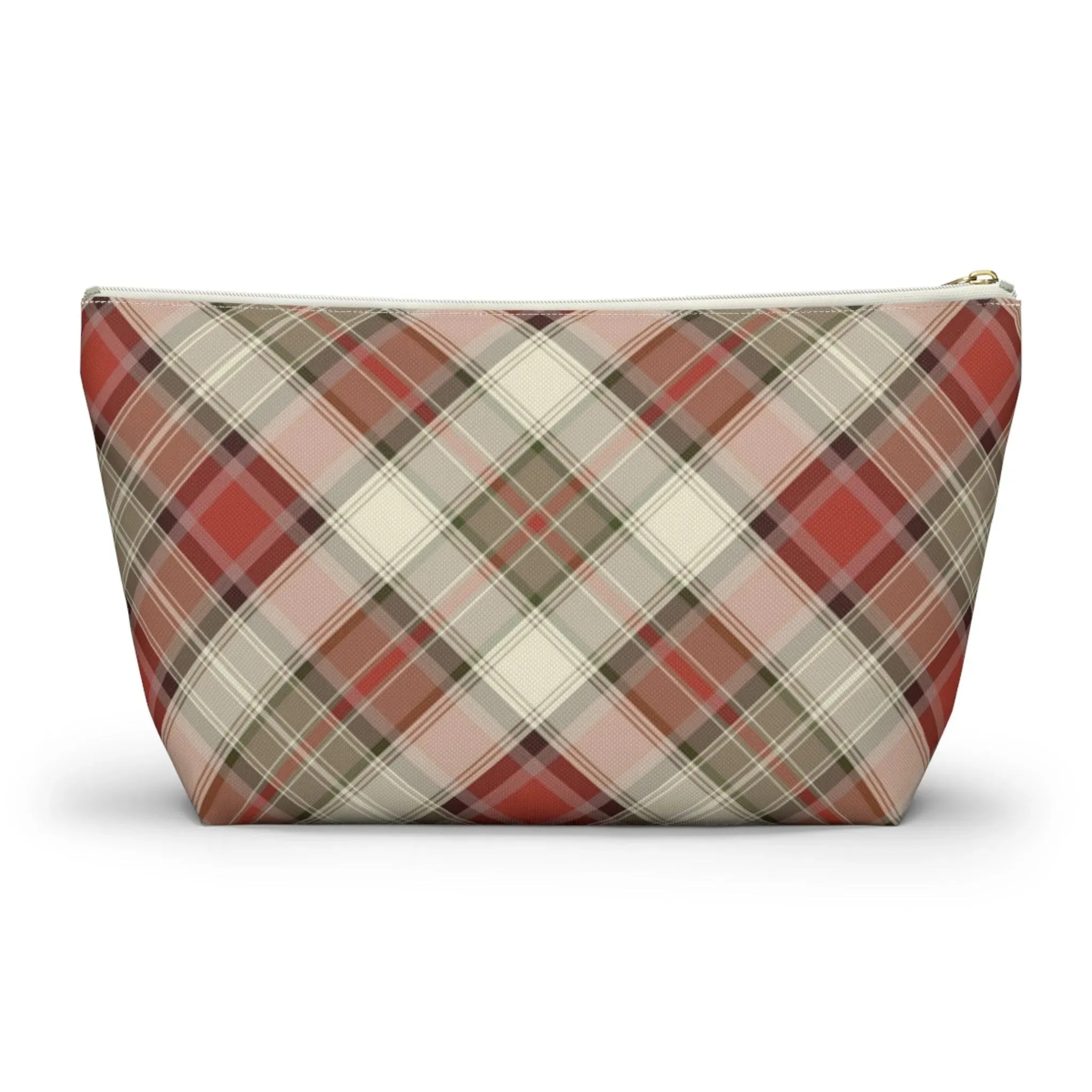 Scottish Plaid Print Pouch