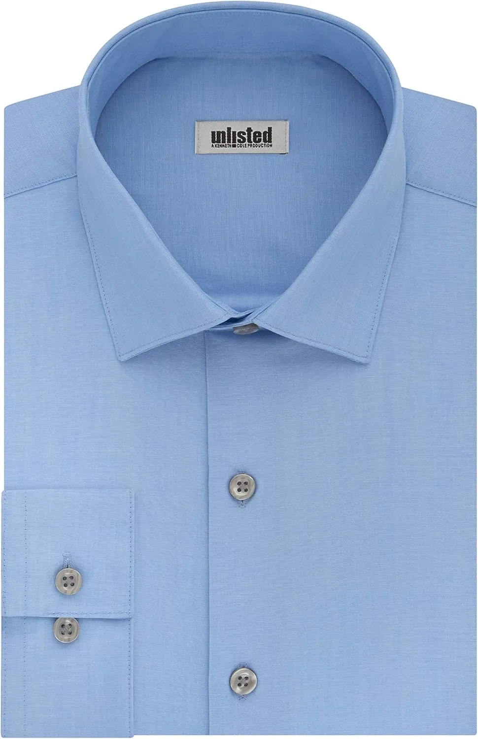 Unlisted by Kenneth Cole Men's Big and Tall Solid Dress Shirt - Amazon Exclusive