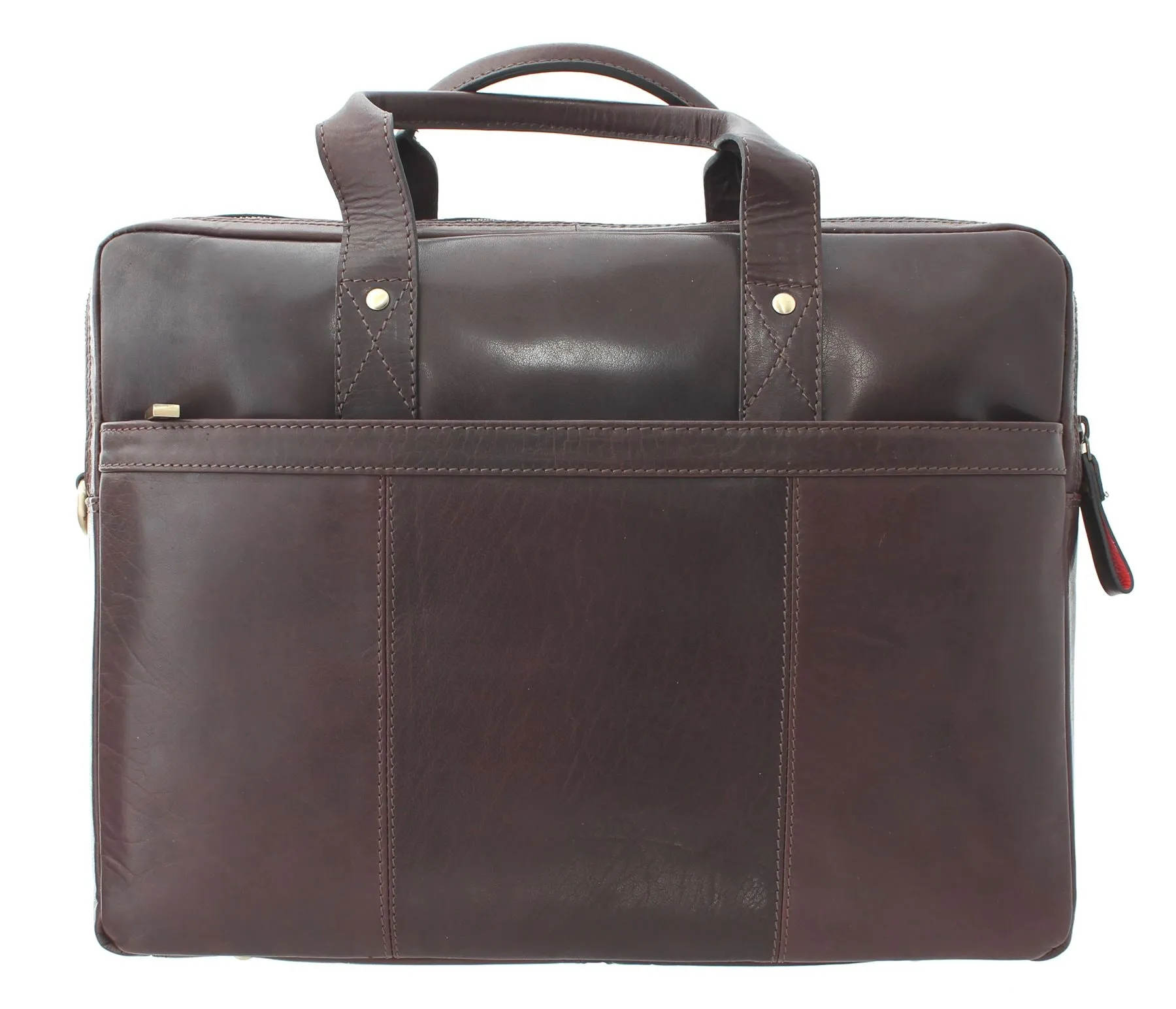 Visconti ANDERSON Leather Briefcase/Business Bag With Removable Laptop Sleeve - ML24