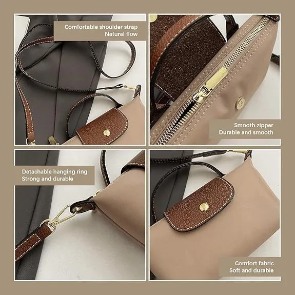 Women's Fashion mini Bag, Crossbody Bag, Solid Color Square Wallet That can be Carried playfully, Elegant Handbag Wallet