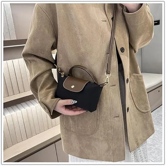 Women's Fashion mini Bag, Crossbody Bag, Solid Color Square Wallet That can be Carried playfully, Elegant Handbag Wallet